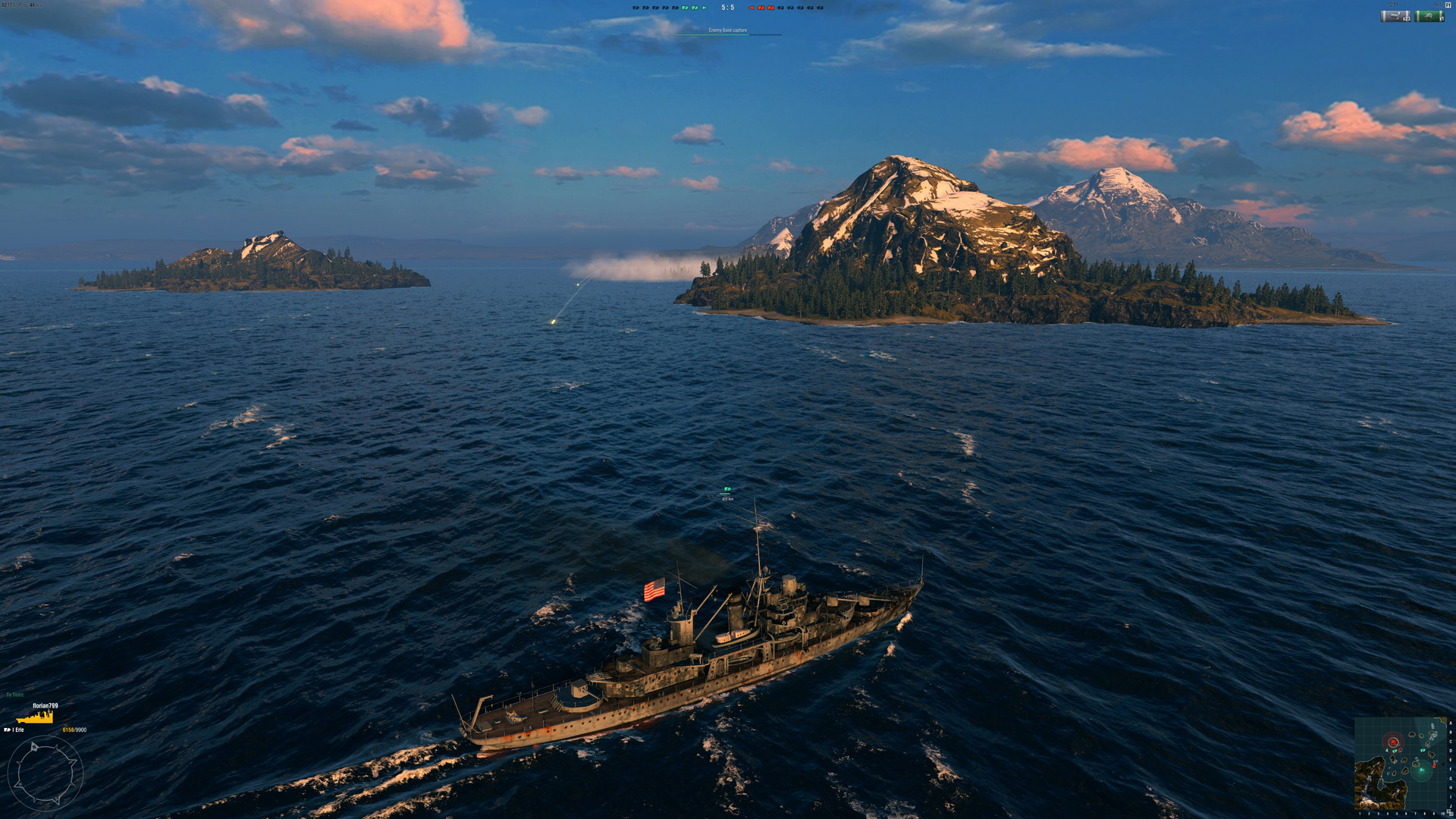 World of Warship gameplay