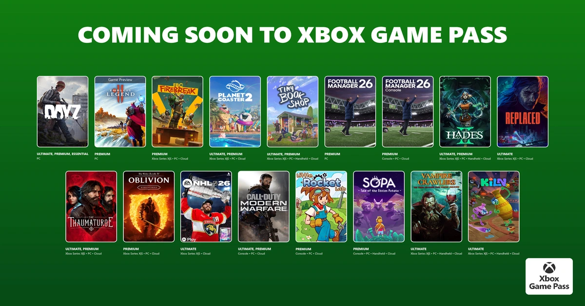 Game Pass April 2026 Wave 1