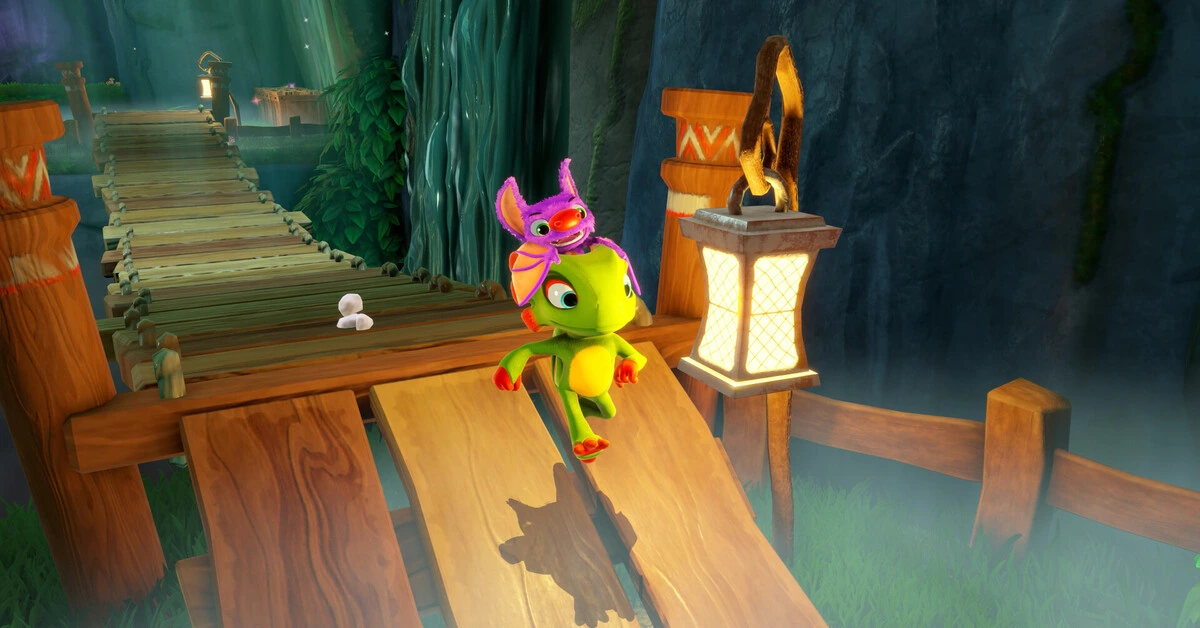 Data de lançamento de Yooka-Replaylee revelada para PC e consolas