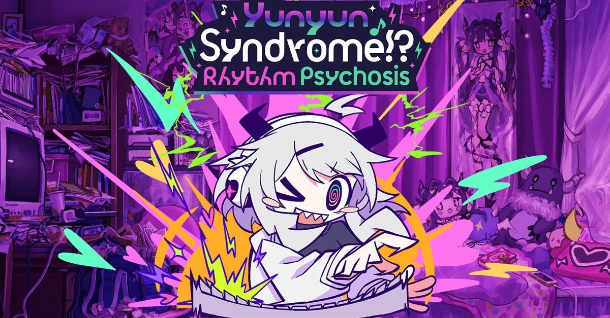 Step into the neon-drenched, reality-bending broadcast of Yunyun Syndrome!? Rhythm Psychosis.