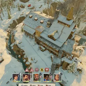 Above the Snow - Mountain Lodge