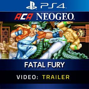 ACA NEOGEO FATAL FURY PS4 Video Trailer