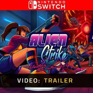 Alien Strike Blasting the Intruders Nintendo Switch - Trailer