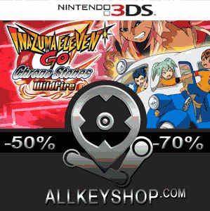 USED 3DS Inazuma Eleven GO2 Chrono Stone thunder no benefits*