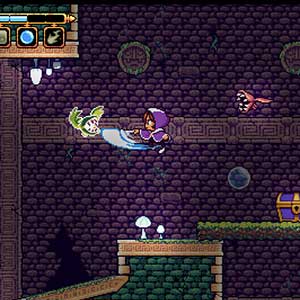 Hitting it with the power swords