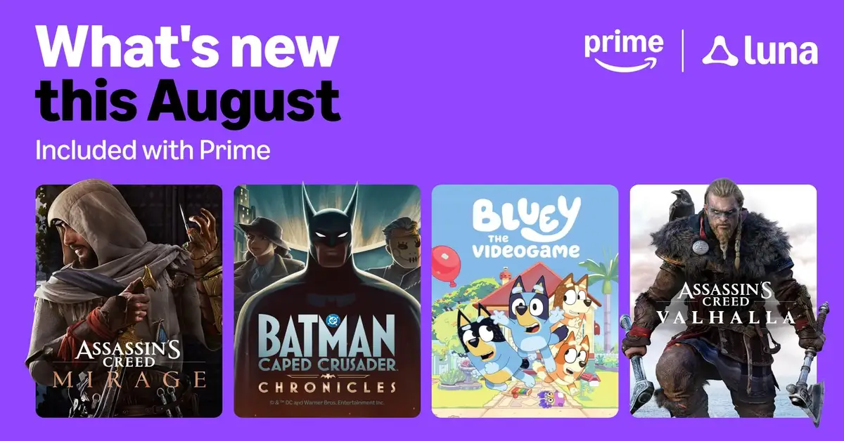 Luna Cloud Streaming Games for August 2026
