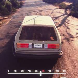 American Theft 80s Car