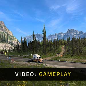 American Truck Simulator – Montana - Video Gameplay