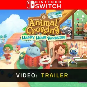 Animal Crossing New Horizons Happy Home Paradise Nintendo Switch Video Trailer