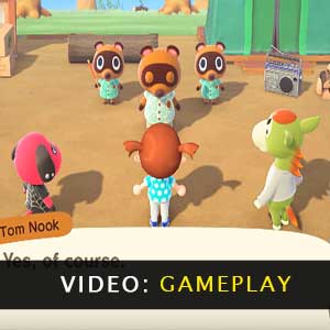 Animal Crossing New Horizons Nintendo Switch Gameplay Video