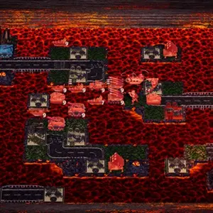 Apes Warfare - Lava Map