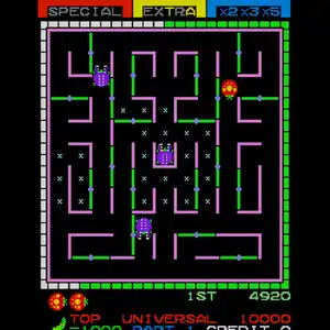 Arcade Archives 2 Lady Bug - Arcade Maze