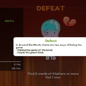 Around the Words - Defeat