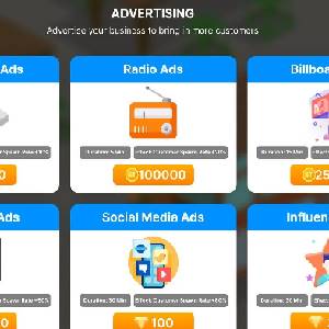 Asian Food Cart Tycoon - Advertising