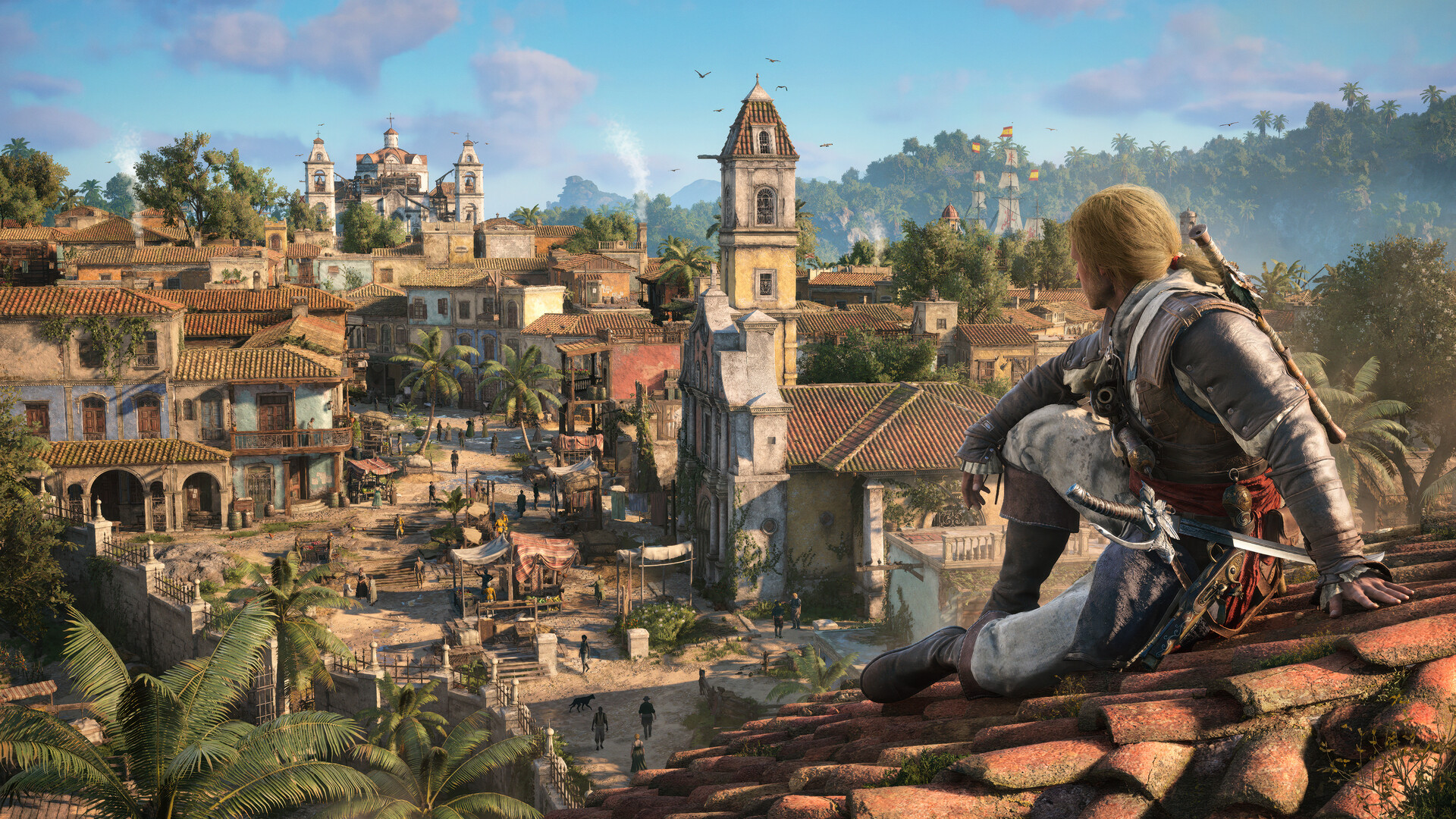 Assassin's Creed Black Flag Resynced Edward Kenway pirate setting