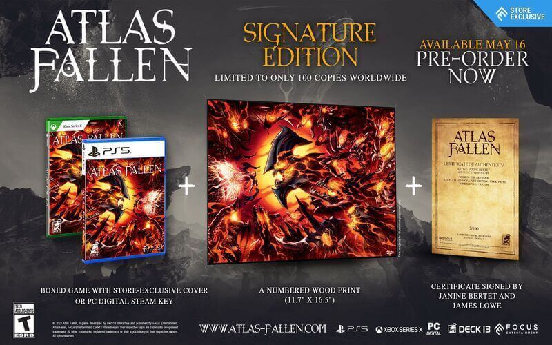 atlas fallen signature edition price