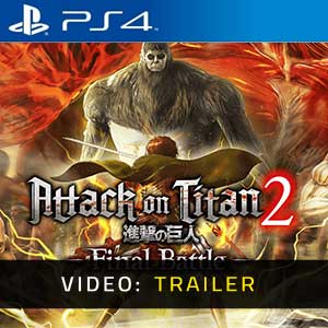 Attack on Titan 2 Final Battle PS4 Video Trailer