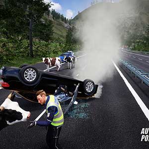 Autobahn Police Simulator 3 - Car crash