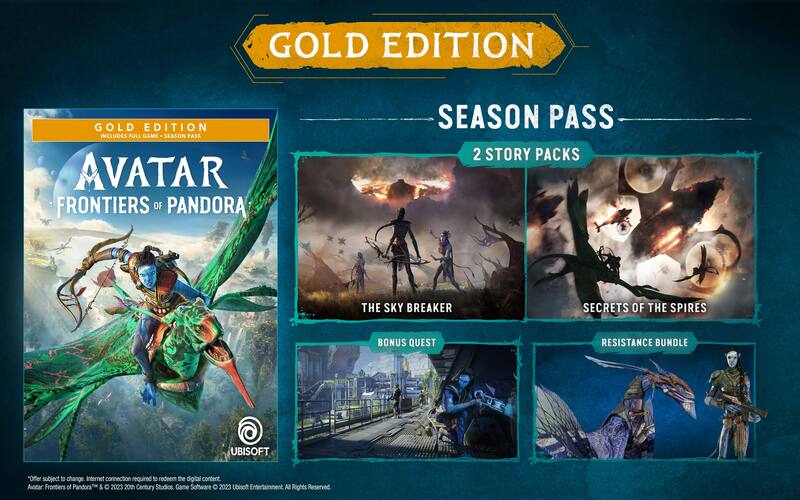 avatar: frontiers of pandora gold edition details