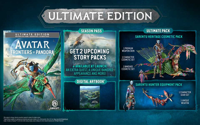 avatar: frontiers of pandora ultimate edition