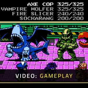 Axe Cop - Gameplay