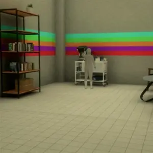 Backrooms Level X - Rainbow Room
