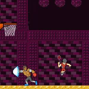 Badminton Warrior - Basketball Ring