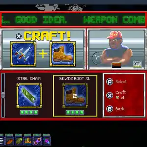Beatdown City Survivors - Weapon crafting