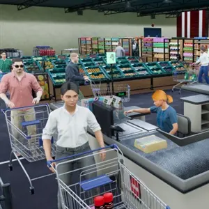 Better Mart - Cashier Layout