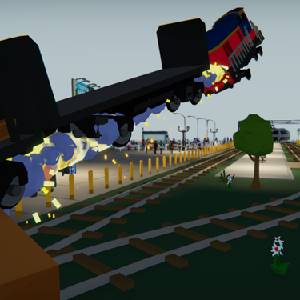 Beware of Trains Derailment