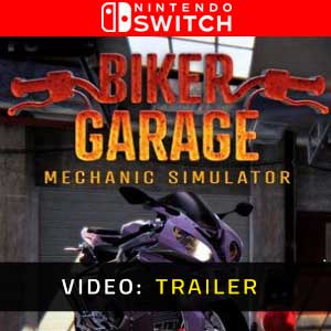 Biker Garage Mechanic Simulator Nintendo Switch Video Trailer