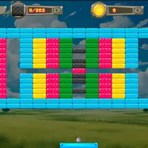 BREAKING BRICKS - Colored Bricks