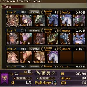 Brigandine The Legend of Runersia - Troop