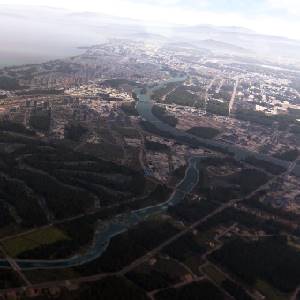 Broken Arrow - Aerial View