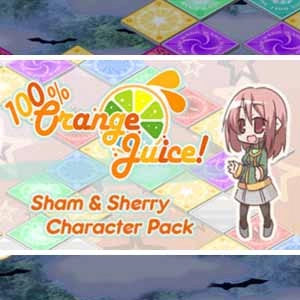 100% Orange Juice Sham and Sherry Character Pack