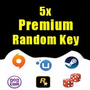 5 Premium Random Keys Pc