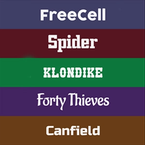 5 x Solitaire Collection Pc