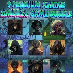 9 Premium Avatar Zombiezz Game Bundle Playstation 5