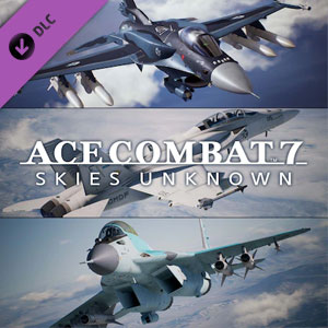 ACE COMBAT 7 SKIES UNKNOWN 25th Anniversary DLC Cutting-Edge Aircraft Series Set