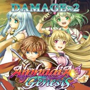 Alphadia Genesis Damage x2 Playstation 4