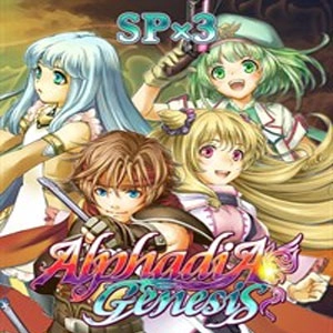 Alphadia Genesis SP x3 Playstation 4