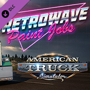 American Truck Simulator Retrowave Paint Jobs Pack