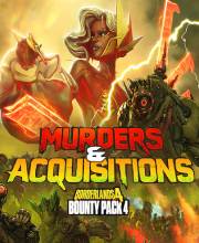 Borderlands 4 Bounty Pack 4 Murders and Acquisitions