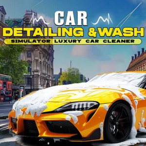 Car Detailing & Wash Simulator Luxury Car Cleaner Switch