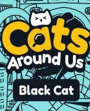 Cats Around Us Black Cat Playstation 5