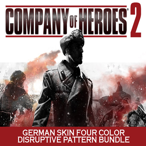 Buy Company of Heroes 2 German Skin Four Color Disruptive Pattern Bundle CD Key Compare Prices