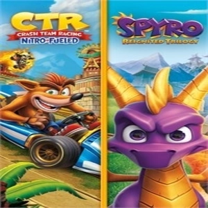 Crash Team Racing Nitro-Fueled Plus Spyro Game Bundle