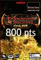 800 Points Turbine Dungeons & Dragons Online