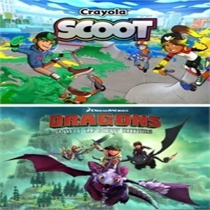 Dreamworks Dragons Dawn of New Riders and Crayola Scoot