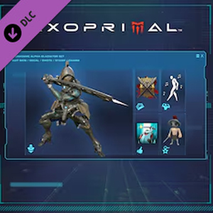 Exoprimal Murasame Alpha Gladiator Set Pc